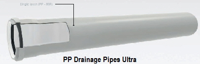 PP Drainage Pipes Ultra